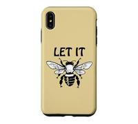 Carcasa para iPhone XS MAX Let it Bee Sign,Be Kind Queen Bee Lovers Bee Kind Bee Design