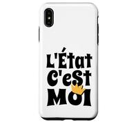 Carcasa para iPhone XS MAX L'Etat c'est moi - Luis XIV Cita Francesa