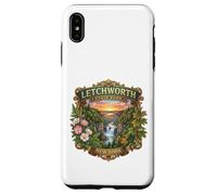 Carcasa para iPhone XS MAX Letchworth State Park Nueva York Cascadas Novedad Recuerdo
