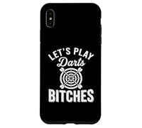 Carcasa para iPhone XS MAX Let's Play Darts Bitches Funny Dart Player Throwing Darter