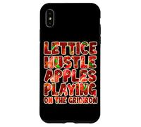 Carcasa para iPhone XS MAX Lettice Hustle Apples Playing on The Gridiron
