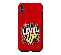 Carcasa para iPhone XS MAX Level UP | Gimnasio/Sala Fitness Motivación Deportiva