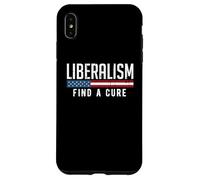 Carcasa para iPhone XS MAX Liberalismo Encuentra una Cura Divertido Meme Político Humor Gráfico