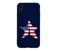 Carcasa para iPhone XS MAX Libertad Bandera Americana Estados Unidos América Patriota Estrella