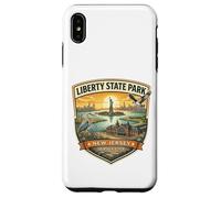 Carcasa para iPhone XS MAX Liberty State Park New Jersey Ellis Island - Recuerdo novedoso