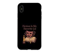 Carcasa para iPhone XS MAX Libro Nerd Humor Ficción Escape Burnout Bibliófilo Vibes