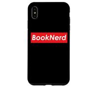 Carcasa para iPhone XS MAX Libro Nerd para Lectores De Velocidad Estantería Meme Libro De Lectura Nerd