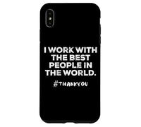 Carcasa para iPhone XS MAX Líderes de Agradecimiento a los empleados Jefe CEO Vintage Distressed