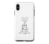 Carcasa para iPhone XS MAX Life Is Better When It Smells Good Candle Maker Gift