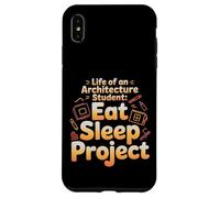 Carcasa para iPhone XS MAX Life of An Architecture Student Eat Sleep Project -