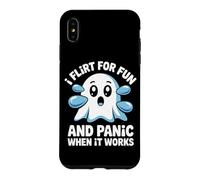 Carcasa para iPhone XS MAX Ligar I Flirt For Fun and Panic When It Works Solteros Citas