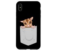 Carcasa para iPhone XS MAX Lindo Deslizador de azúcar Regalo exótico Mascota Sugar Bear Sugar Glider