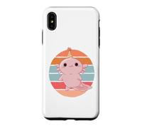Carcasa para iPhone XS MAX Lindo diseño Retro de Fiesta Axolotl