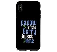 Carcasa para iPhone XS MAX Lindo Juego de Palabras con el Abuelo de Papaw of The Berry Sweet One