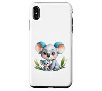 Carcasa para iPhone XS MAX Lindo Koala mamá y bebé Animal ilustración