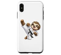 Carcasa para iPhone XS MAX Lindo Perezoso Karate Kid Artes Marciales