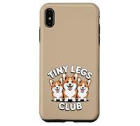 Carcasa para iPhone XS MAX Lindo Perro Corgi de Tiny Legs Club, Amante de los Perros