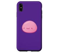 Carcasa para iPhone XS MAX Lindo Personaje Kawaii Rosa Blob Adorable