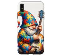 Carcasa para iPhone XS MAX Lindo Rompecabezas gnomo Conciencia sobre el Autismo