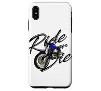 Carcasa para iPhone XS MAX Lindo Viajar O Morir con Motocicleta