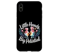 Carcasa para iPhone XS MAX Little Hands Big Potential Leader Kids Pride -