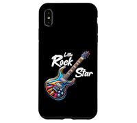 Carcasa para iPhone XS MAX Little Rock Star, Banda de Guitarra, Rock Divertido, niñas y niños