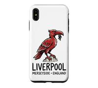 Carcasa para iPhone XS MAX Liverpool Merseyside England Zine-Ink Hígado Bird