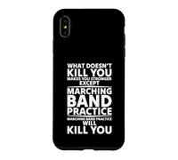 Carcasa para iPhone XS MAX Lo Que no te Mata te Hace más Fuerte Banda de Marcha