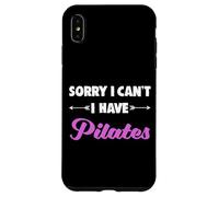 Carcasa para iPhone XS MAX Lo Siento, no Puedo, Hago Pilates.