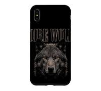 Carcasa para iPhone XS MAX Lobo Dire Cara Luz De Luna Bosque Fauna Silvestre Naturaleza