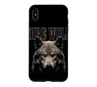 Carcasa para iPhone XS MAX Lobo Dire Cara Luz De Luna Bosque Fauna Silvestre Naturaleza