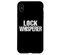 Carcasa para iPhone XS MAX Lock Whisperer Key Maker Lock Picker Locksmithing Locksmith