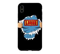 Carcasa para iPhone XS MAX Logan Name Superhero Gift for Boys Named Logan