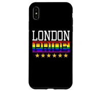 Carcasa para iPhone XS MAX London Pride England Gay Lesbianas Queer LGBT Rainbow Flag