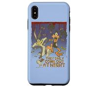 Carcasa para iPhone XS MAX Looney Tunes Bugs and Daffy The Only Come At Night