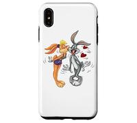 Carcasa para iPhone XS MAX Looney Tunes Bugs and Lola Kiss Valentine's Day