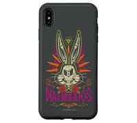 Carcasa para iPhone XS MAX Looney Tunes Dia De Los Muertos Creepy Bugs Bunny Halloween