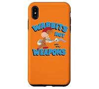 Carcasa para iPhone XS MAX Looney Tunes Elmer and Bugs Wabbits Not Weapons