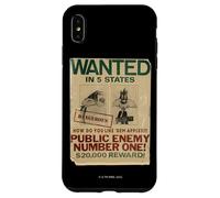 Carcasa para iPhone XS MAX Looney Tunes Slyvester Wanted Public Enemy