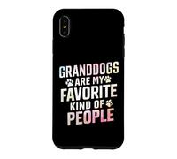 Carcasa para iPhone XS MAX Los Abuelos Son mi Tipo Favorito de Personas Dog Grandpa