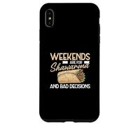 Carcasa para iPhone XS MAX Los Fines de Semana Son para Shawarma y Malas Decisiones Amantes de Shawarma