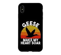 Carcasa para iPhone XS MAX Los Gansos Hacen Que mi corazón se Eleve Ganso