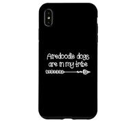 Carcasa para iPhone XS MAX Los Perros Airedoodle están en mi Tribu para los fanáticos de Las Mascotas
