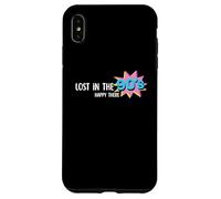 Carcasa para iPhone XS MAX Lost in The 90s Happy There, diseño Pop Art Retro