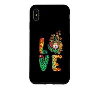 Carcasa para iPhone XS MAX Love Jack Russell Terrier Dog Sunflower Tie Dye Leoparad