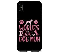 Carcasa para iPhone XS MAX Love My Pet Pup Saying Cute Bones Funny World, la Mejor mamá de Perros
