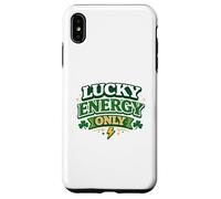 Carcasa para iPhone XS MAX Lucky Energy Only 17 de Marzo Fiesta Irlandesa Clover St Patricks