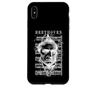 Carcasa para iPhone XS MAX Ludwig Van Beethoven Partitura Clásica Retrato Vintage
