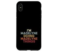 Carcasa para iPhone XS MAX Madelyne Name Madelyne Personalized Name First Given