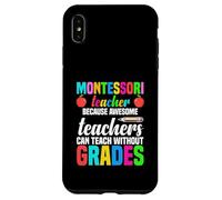 Carcasa para iPhone XS MAX Maestro Montessori Porque los Maestros increíbles Pueden enseñar
